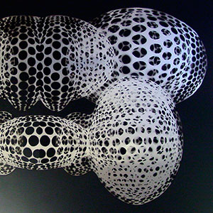 Transfer, 2002, Lack / Aluminium,60 x 100 cm
 