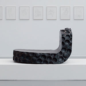 Flap #2, 2005, Stahl geschmiedet,75 x 85 x 125 cm