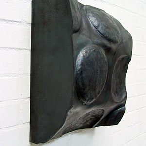 Sediment 4, 2005, Stahl geschmiedet,58 x 48,5 x 22 cm